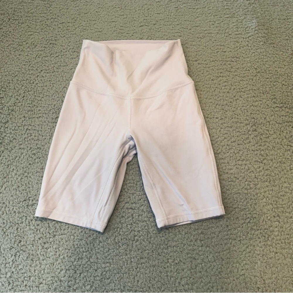 Lululemon align shorts 8” inseam size 2 lavender dew Double Line